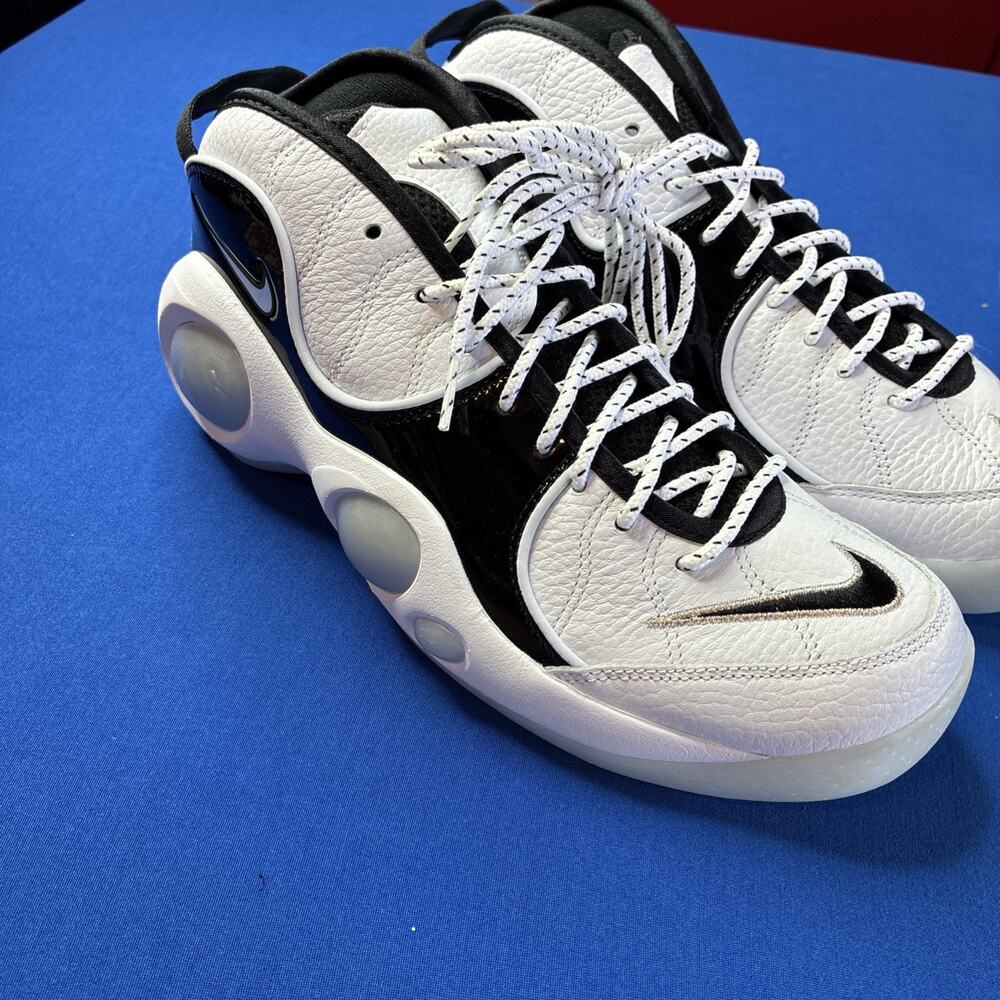 Nike Air Zoom Flight 95 Shoe Jason Kidd White Blk DV0820-100 Men Size 10 NEW